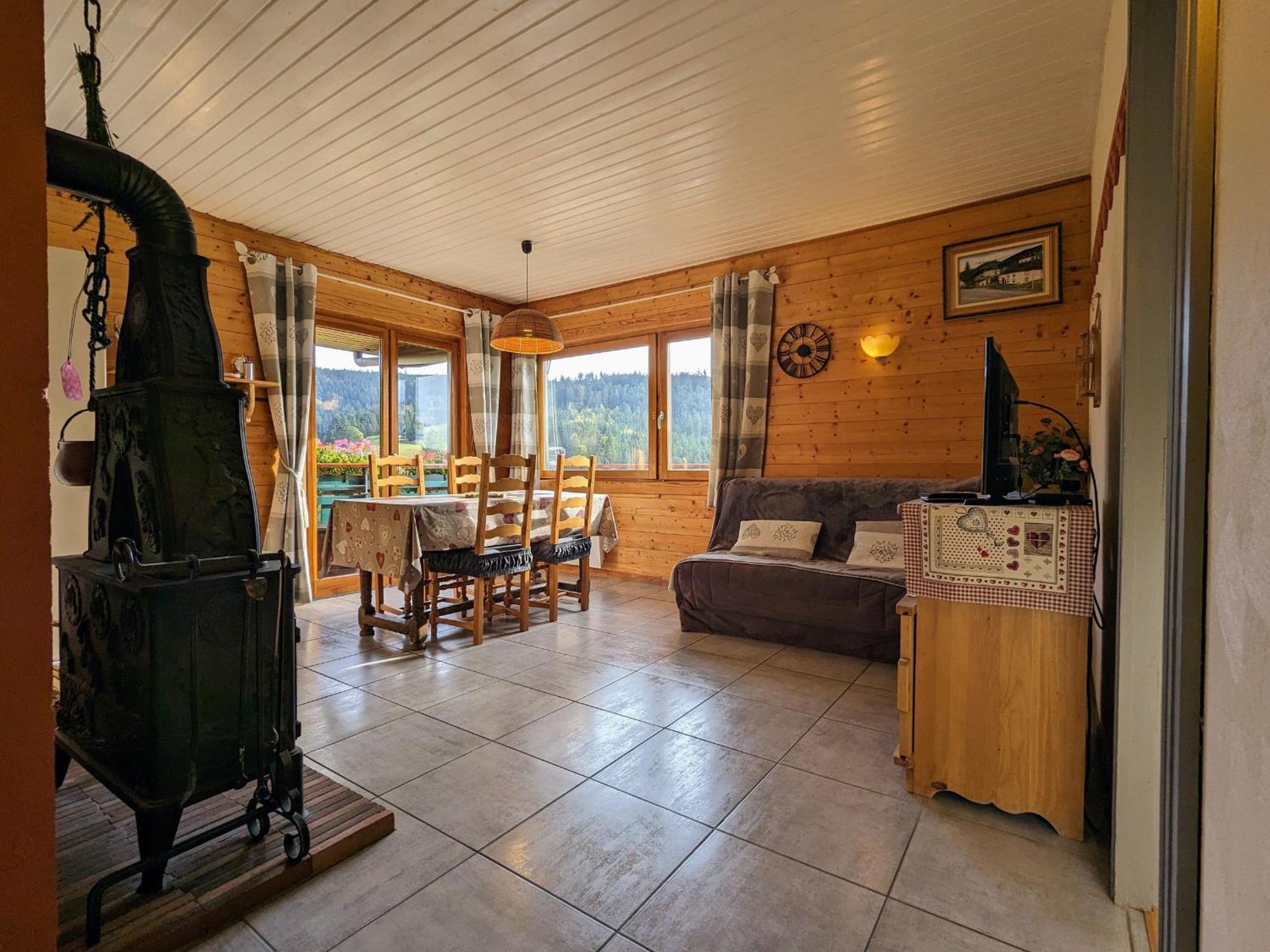Chalet Renove Proche Du Valtin - Ideal Pour Famille, Randonnees Et Ski, Wifi, Luges Fournies - Fr-1-589-150 Ban-sur-Meurthe-Clefcy المظهر الخارجي الصورة